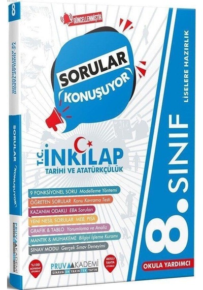 PRUVA 8. SINIF T.C.İNKILAP TARİHİ SORULAR KONUŞUYOR