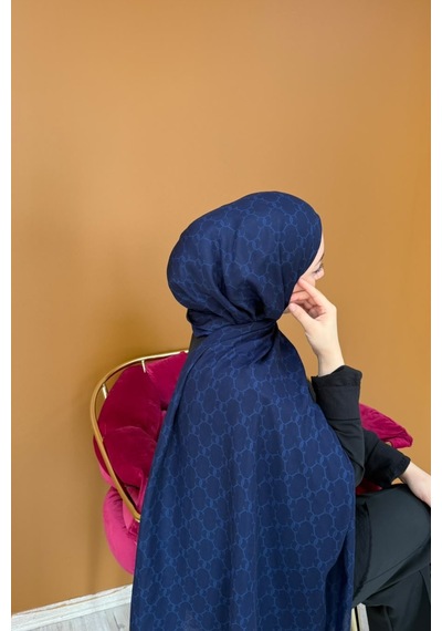 Mimiyum Koza Şal- Doku Desen - Model 5 Çok Renkli