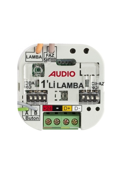 Audio 001801N Akıllı Ev Sistemi Anahtar Arkası 1 li Lamba Modülü