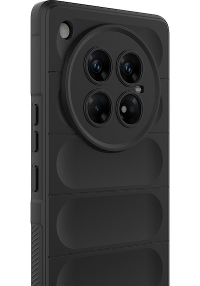 İnfinix Zero 40 5g Kılıf Esnek Tpu Oyuklu Arka Yüzey Tasarımlı Zore Etnik Silikon Kapak Koyu Yeşil
