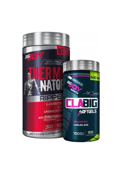 Bigjoy Thermonator Ripped 120 Kapsül + Clabig 99 Kapsül