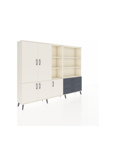 Arges Dolap 11 Raflı 3 Çekmeceli 5 Kapaklı 220x30x163 Aytaşı-aytaşı/antrasit Aytası/antrasıt - Aytası Arges Dolap 11 Raflı 3 Çekmeceli 5 Kapaklı 220x30x163 Aytaşı-aytaşı/antrasit Aytası/antrasıt - Aytası