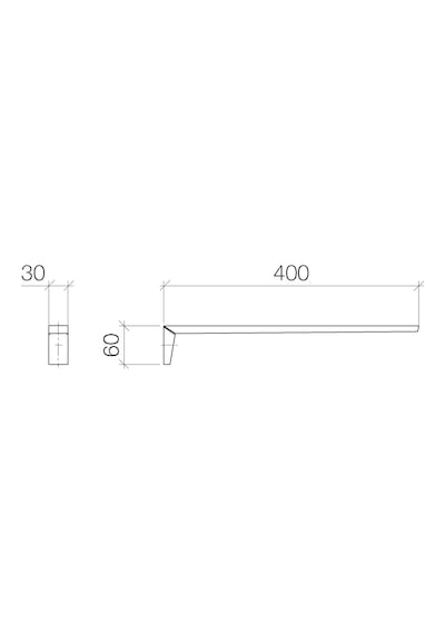 Dornbracht Supernova Havluluk-40Cm Krom