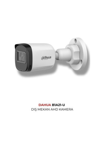 Hac-b1a21-u-0360b 2mp Güvenlik Kamerası 1080p Bullet 30m Gece Görüş