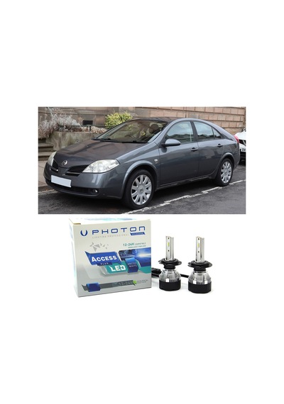 Nissan Primera Led Xenon Uzun Far Ampulü H1 Access Yeni Seri Beyaz 2000-2003