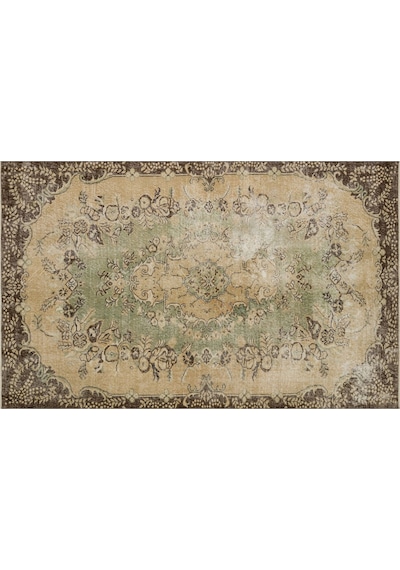 Vintage El Dokuma Eskitme Halı 174 X 280 Cm 8770