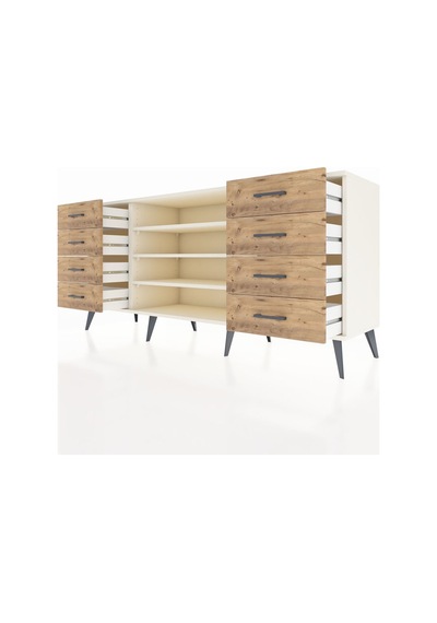 Hyperion Konsol 3 Raflı 8 Çekmeceli 176x44x83 Aytaşı-aytaşı/çam Aytaşı/çam Hyperion Konsol 3 Raflı 8 Çekmeceli 176x44x83 Aytaşı-aytaşı/çam Aytaşı/çam