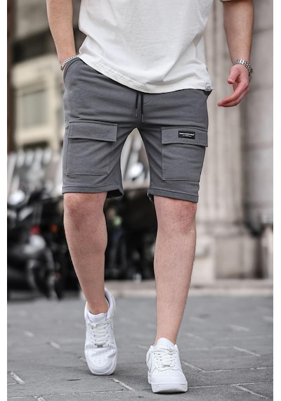 Madmext Füme Erkek Basic Şort 6533-füme Füme