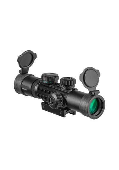 C3-9x26 Eg Raylı Çift Işıklı Av Dürbünü 11mm/22mm Renkli