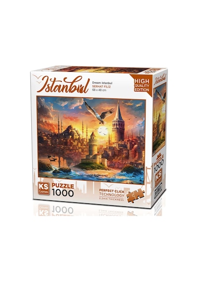 Ks Games 1000 Parça İstanbul Rüyası Puzzle - Serhat Filiz