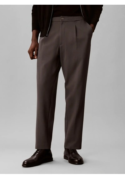 Calvin Klein Tapered Tech Knıt Pl, Qge Kahverengi Erkek Pantolon