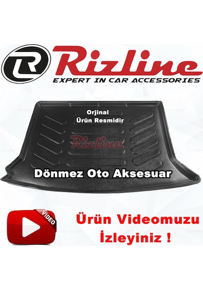 Dacia Sandero 3D Bagaj Havuzu Siyah Hb 2008-2012 Arası Rizline N11.8871