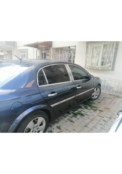 OPEL VECTRA C CAM ÜST KROM PASLANMAZ ÇELİK 4 PARÇA SADECE ÜST