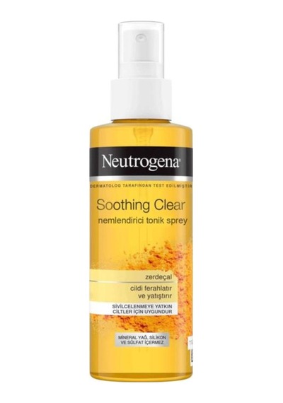Neutrogena Yüz Spreyi Soothing Clear 125 Ml