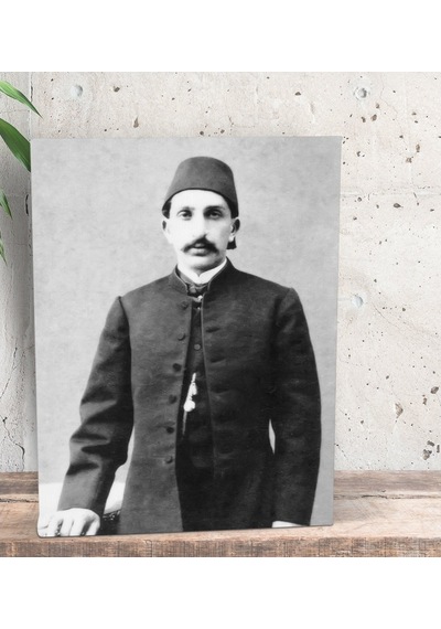 Bk Gift Sultan Iı Abdülhamid Han Tasarımlı Dekoratif Mini Kanvas (551117493)