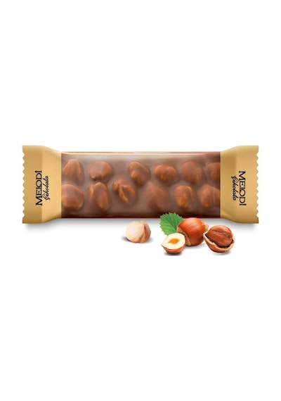 Melodi Sütlü Fındıklı Beyoğlu Çikolatası 40 x 30 G