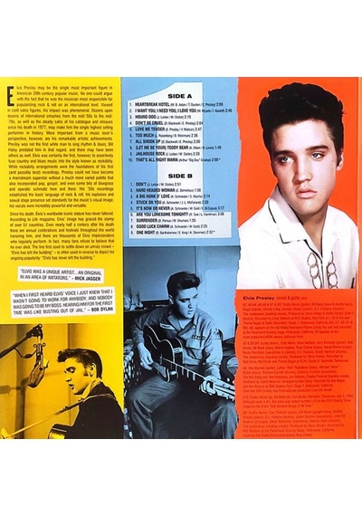 Elvis Presley - Number One U.s. Singles 1956-62 Limited Gatefold Edition - Plak