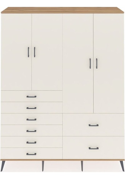 Hyperion Gardrop 7 Raflı 8 Çekmeceli 4 Kapaklı 176x44x221 Çam-aytaşı Aytaşı Hyperion Gardrop 7 Raflı 8 Çekmeceli 4 Kapaklı 176x44x221 Çam-aytaşı Aytaşı