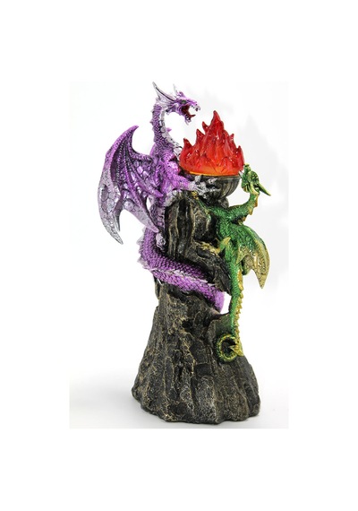 Polyester Dragon Tasarımlı Led Sarı