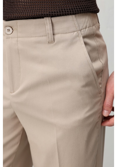 Antioch Straight Fit Erkek Pantolon Taş