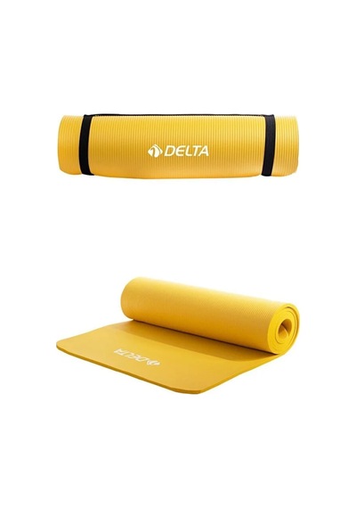 Delta Pilates Minderi Yoga Matı 15mm Sarı Mty-472