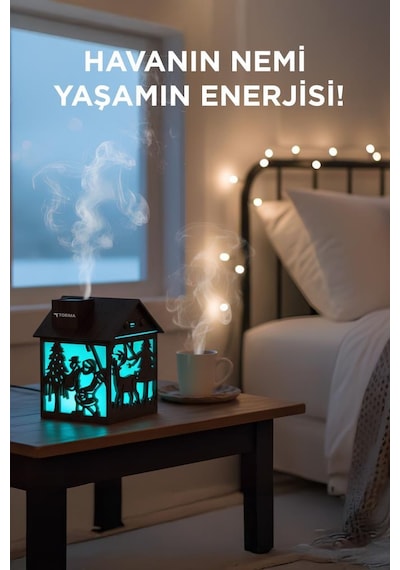 Torima H14 Yılbaşı Temalı Hava Nemlendiricisi Buhar Makinesi