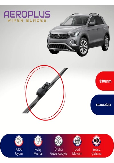 Aeroplus VW T-ROC Arka Silecek 2017-2021 Aeroplus VW T-ROC Arka Silecek 2017-2021