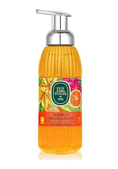 Eyüp Sabri Tuncer Doğal Zeytinyağlı Köpük Sabun Bodrum Mandalinası 500 Ml