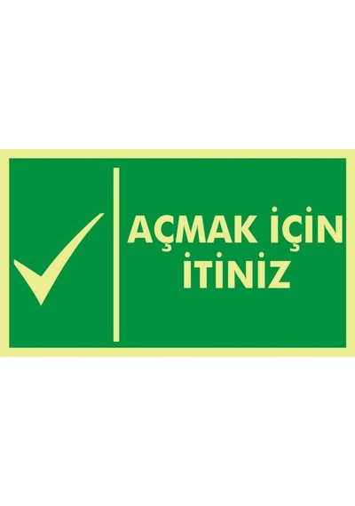Fotolümenisans Açmak Için Itiniz