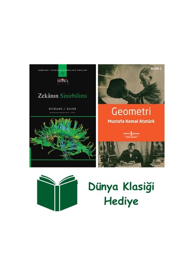 Zekanın Sinirbilimi + Geometri + Dünya Klasiği Hediye