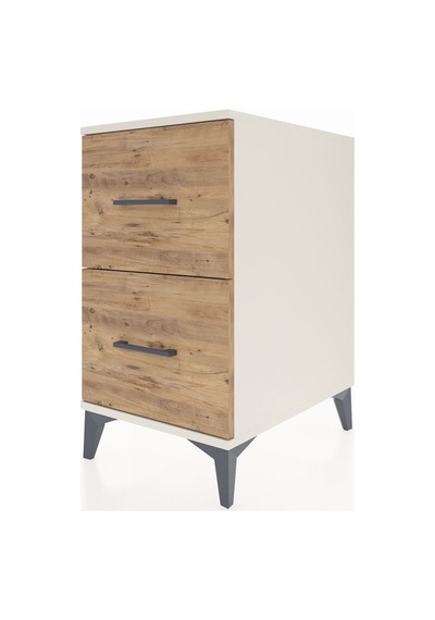 Kronos Komodin 2 Çekmeceli 44x59x80 Aytaşı-çam Aytaşı