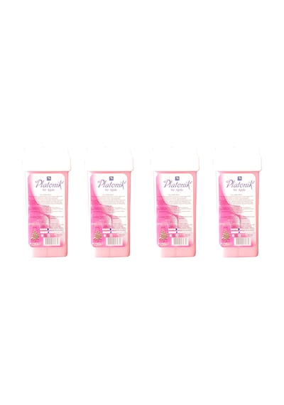 Platonik Pudralı Pembe Kartuş Sir Ağda 4 x 100 ML