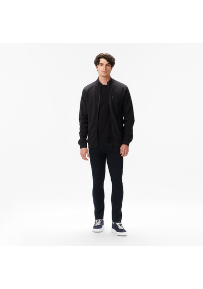 Nautica Erkek Siyah Classic Fit Fermuarlı Sweatshirt 026 K57221t Siyah