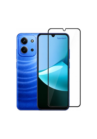 Redmi 15c Uyumlu Anti Statik Ekran Koruyucu Toz Tutmayan Kırılmaz Cam