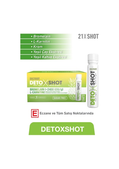 Detox 21 Shot & Electrovit Portakal