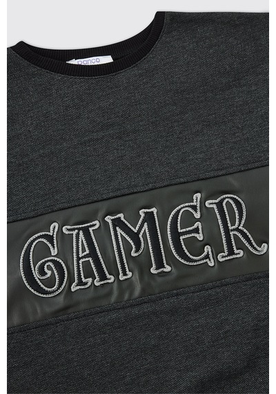 Panço Erkek Çocuk Antrasit Sweatshirt 2521bk08049 Gri