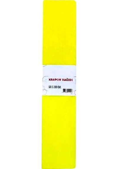 Krapon Kağıdı 50x200 Tek Sarı - 6 Adet