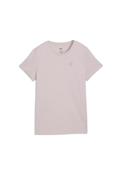 Puma Ess Elevated Tee Pembe Kadın T-shirt