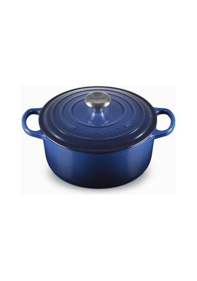 Le Creuset Yuvarlak Ikonik Lüks Döküm Tencere 28 Cm Koyu Lacivert