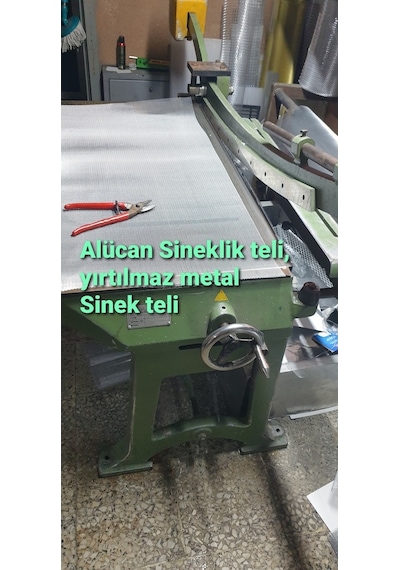 Alüminyum Metal Sert Sineklik Teli, Yırtılmaz Kedi Teli