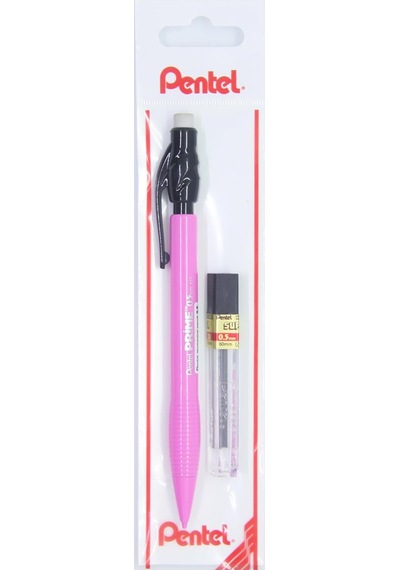0.5 Mm Prıme Plastik Gövdeli Versatil + 12'li Yedek Uç Set Pembe -
