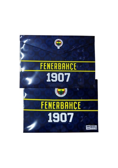 Çıtçıtlı Dosya Lisanslı A4 2'li 1 Paket Fener Çıt Çıtlı Zarf Dosya A-4 Orjinal Desenli Dosya