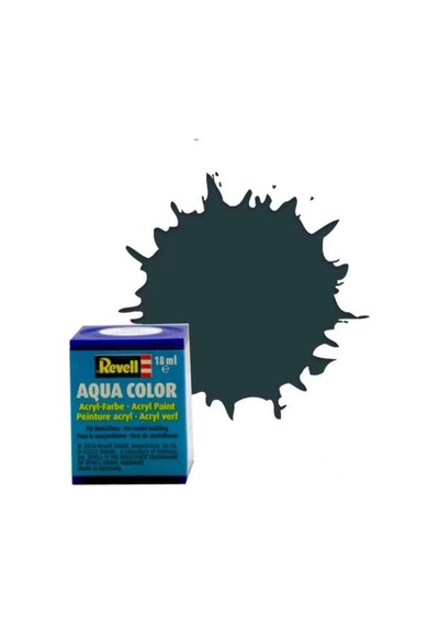 Mey İthalat Aqua Color Dark Green - Mat Boya - 18 Ml Koyu Yeşil