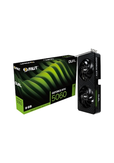 Palit NE75060019P1-GB2063D Geforce RTX5060 Dual 8 GB 128 Bit GDDR7 Ekran Kartı