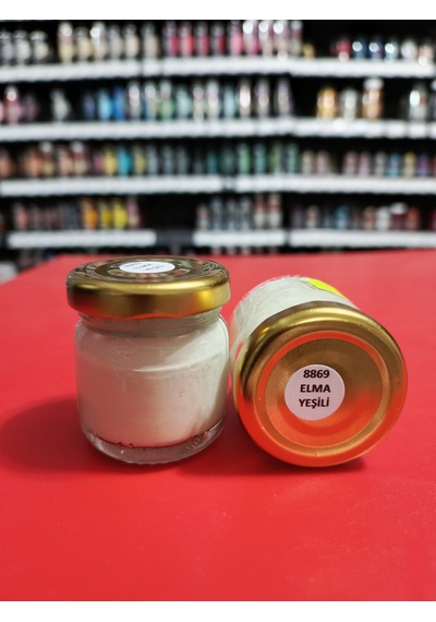 Artelegant Sır Altı Seramik Çini Boyası 40gr 8869 -elma Yeşili--yeni Renk--