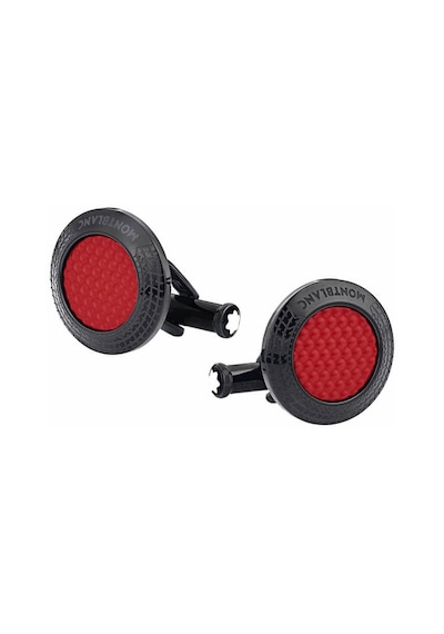 Montblanc Cufflinks Pirelli Steel Red Kol Düğmesi 128395