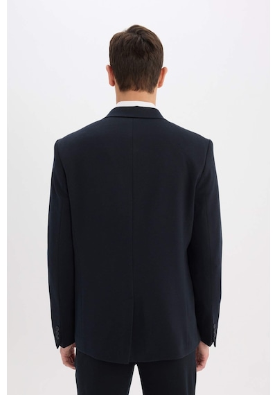 DeFacto Modern Fit Astarlı Düğmeli Blazer Ceket C5990AX25SPNV253 DeFacto Modern Fit Astarlı Düğmeli Blazer Ceket C5990AX25SPNV253