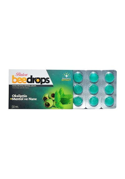 Nane Aromalı Bitkisel Drops 24adet