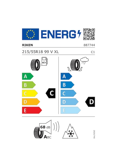 Riken 215/55R18 99V XL All Season Suv Dört Mevsim Lastiği -  2026