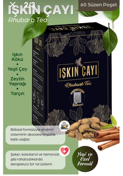 Mesiri Sifa Doğal Işkın Çayı Doğal Fermantasyon 60 Adet Süzen Poşet